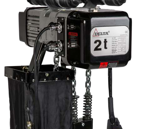 DELTA® Palan électrique à chaîne DTS - 400V - avec chariot manual