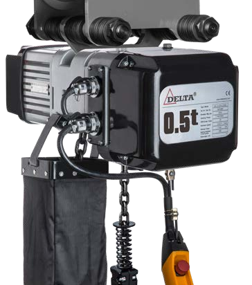 DELTA® Palan électrique à chaîne DMS - 230V - avec chariot