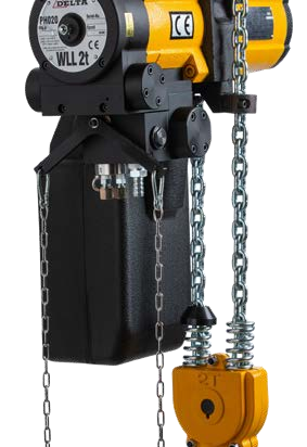 DELTA® Palan pneumatique à chaîne - Zone ATEX 2