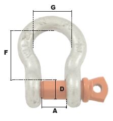 MANILLE LYRE HR 0,33 T (3/16'') ZING.