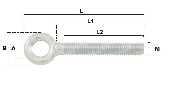 VIS A ŒIL DE TENDEUR GAUCHE M14 ZING.