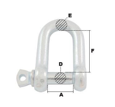 Serre câble plat 2 boulons INOX SCI2 - Accessoire câble - Manut Access