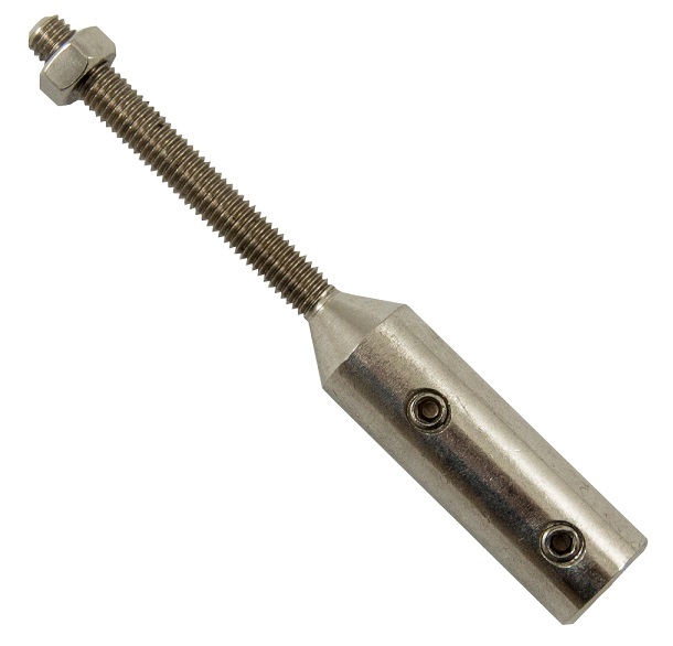 EMBOUT A VISSER FILETE POUR CABLE Ø 2 mm INOX 316